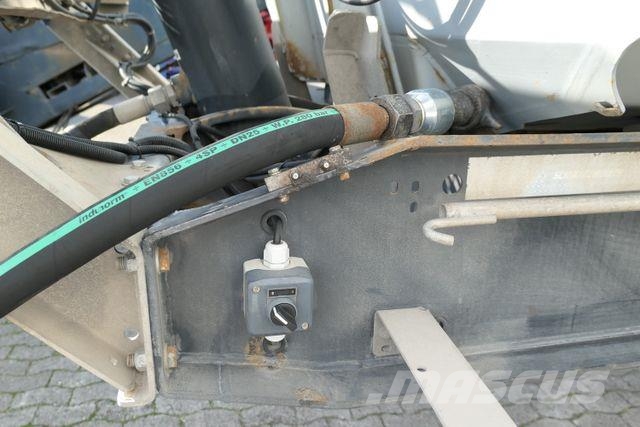 Schwarzmüller K-Serie, Stahl, 26m³, 2-Achser, Luft-Lift, SAF Kippladerauflieger