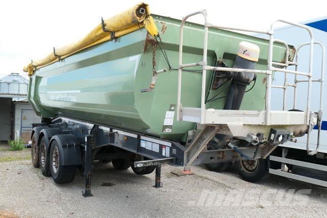 Schwarzmüller K-Serie, Stahl, 26m³, Luft-Lift, SAF, Rollplane Naczepy wywrotki / wanny