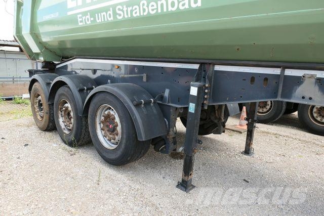 Schwarzmüller K-Serie, Stahl, 26m³, Luft-Lift, SAF, Rollplane Naczepy wywrotki / wanny