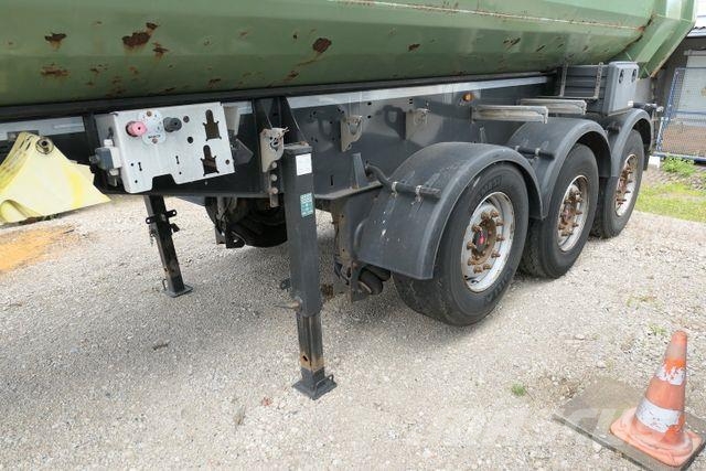 Schwarzmüller K-Serie, Stahl, 26m³, Luft-Lift, SAF, Rollplane Naczepy wywrotki / wanny