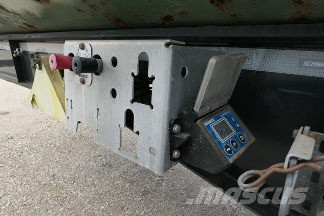 Schwarzmüller K-Serie, Stahl, 26m³, Luft-Lift, SAF, Rollplane Naczepy wywrotki / wanny