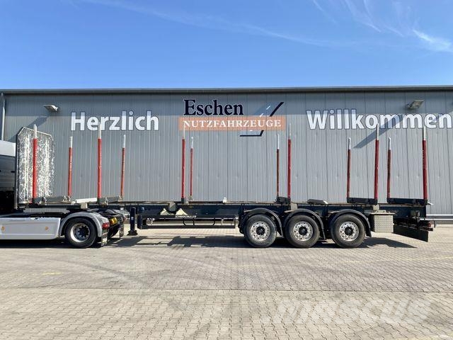 Schwarzmüller Langholzauflieger | BPW*Luft-Lift*EBS*ALU-Felgen Semirremolque de transporte de madera