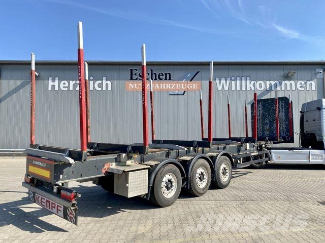 Schwarzmüller Langholzauflieger | BPW*Luft-Lift*EBS*ALU-Felgen Semirremolque de transporte de madera