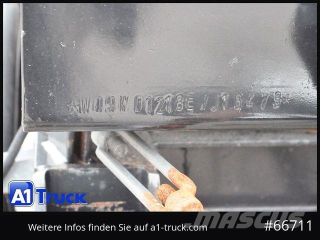 Schwarzmüller Menke-Janzen Holz Alucar Rungen, Holzanhänger