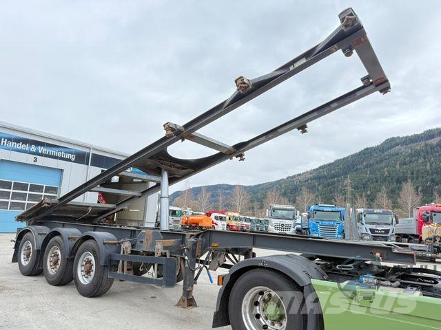 Schwarzmüller R-Serie Liftachse Containerchassis Kipperchassis Containeranhänger