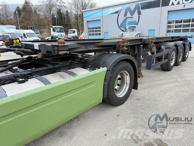 Schwarzmüller R-Serie Liftachse Containerchassis Kipperchassis Containeranhänger