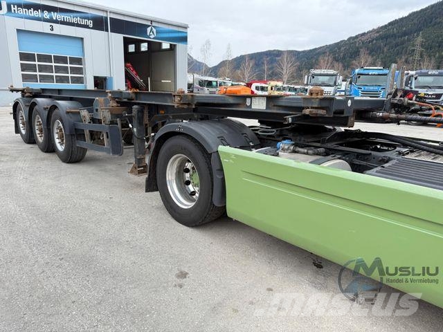 Schwarzmüller R-Serie Liftachse Containerchassis Kipperchassis Containeranhänger