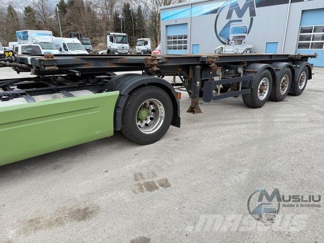 Schwarzmüller R-Serie Liftachse Containerchassis Kipperchassis Containeranhänger