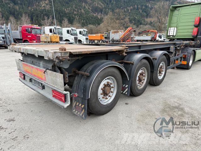 Schwarzmüller R-Serie Liftachse Containerchassis Kipperchassis Containeranhänger