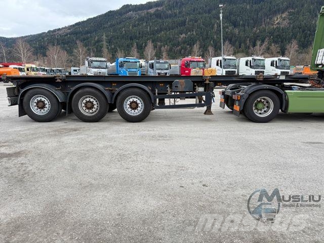 Schwarzmüller R-Serie Liftachse Containerchassis Kipperchassis Containeranhänger