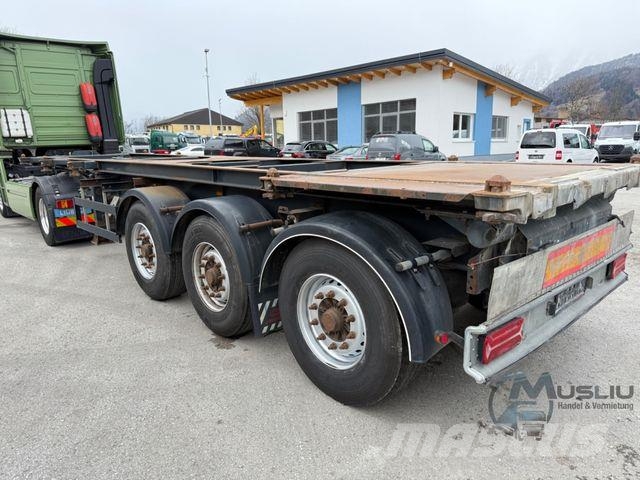 Schwarzmüller R-Serie Liftachse Containerchassis Kipperchassis Containeranhänger
