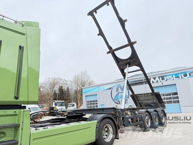 Schwarzmüller R-Serie Liftachse Containerchassis Kipperchassis Containeranhänger