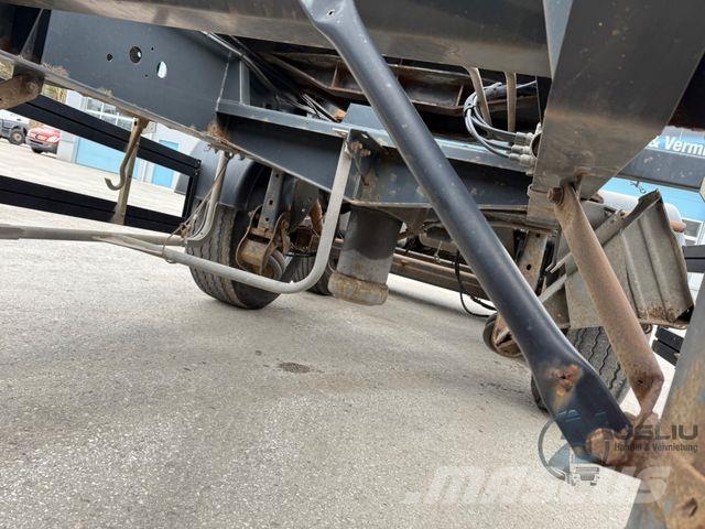 Schwarzmüller R-Serie Liftachse Containerchassis Kipperchassis Containeranhänger