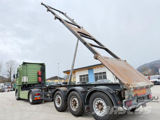 Schwarzmüller R-Serie Liftachse Containerchassis Kipperchassis Containeranhänger