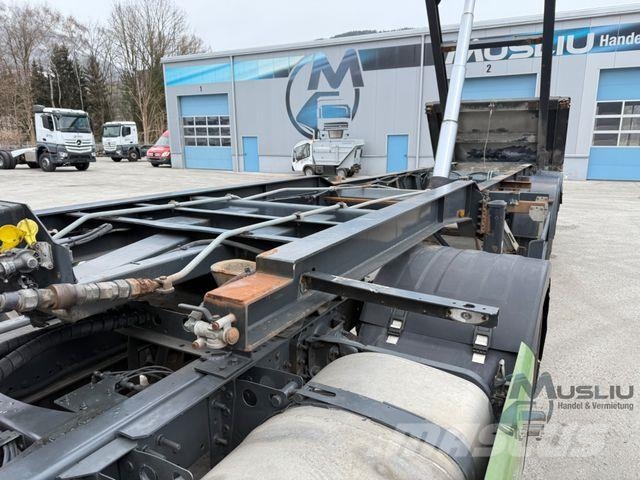 Schwarzmüller R-Serie Liftachse Containerchassis Kipperchassis Containeranhänger