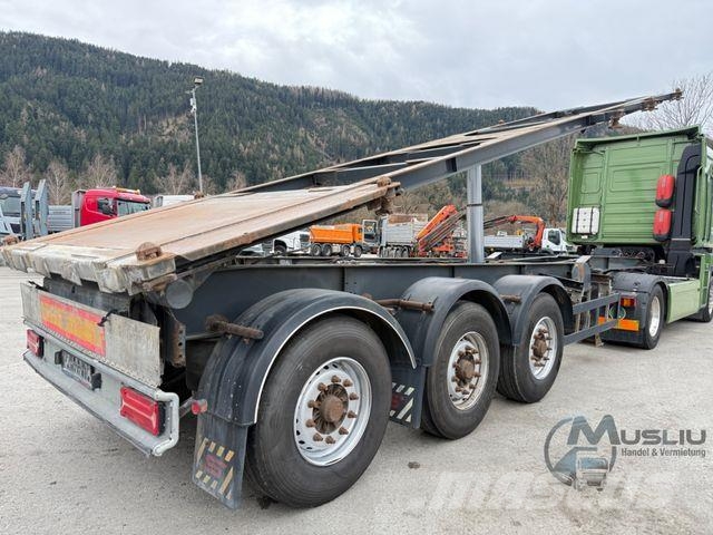 Schwarzmüller R-Serie Liftachse Containerchassis Kipperchassis Containeranhänger
