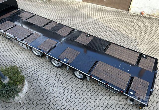 Schwarzmüller RH240 Jumbo Plateau Tieflader ausziehbar Semirremolques de carga baja