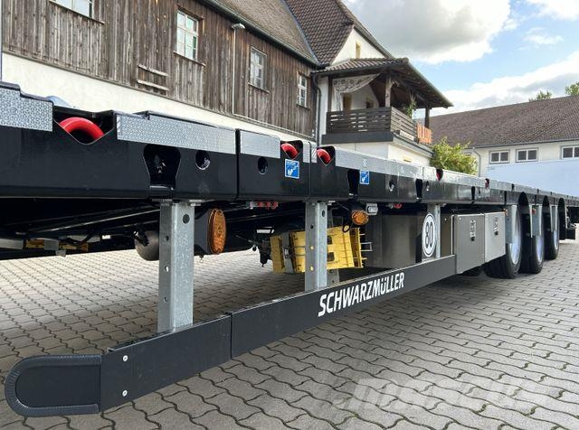 Schwarzmüller RH240 Jumbo Plateau Tieflader ausziehbar > NEU Semirremolques de carga baja