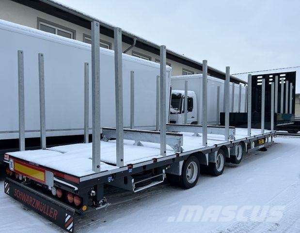 Schwarzmüller RH240 Jumbo Plateau Tieflader ausziehbar > NEU Semirremolques de carga baja