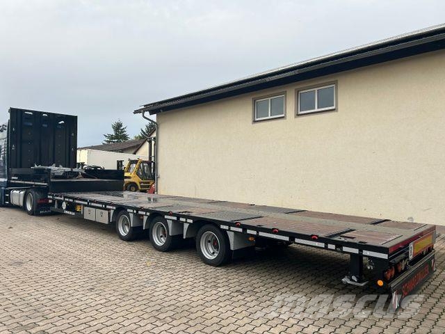 Schwarzmüller RH240 Jumbo Plateau Tieflader ausziehbar Semirremolques de carga baja