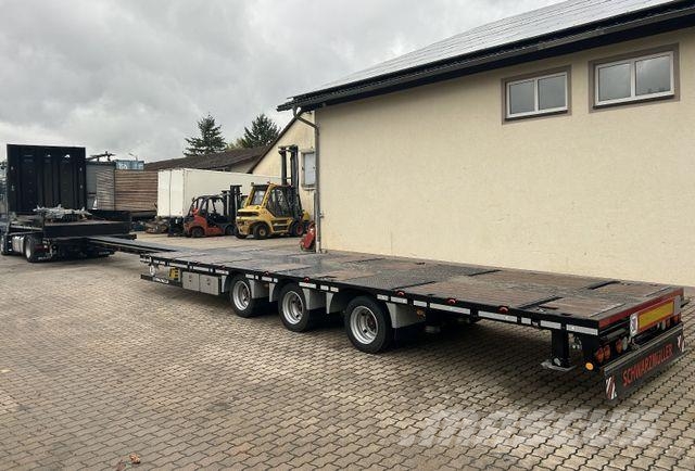 Schwarzmüller RH240 Jumbo Plateau Tieflader ausziehbar Semirremolques de carga baja