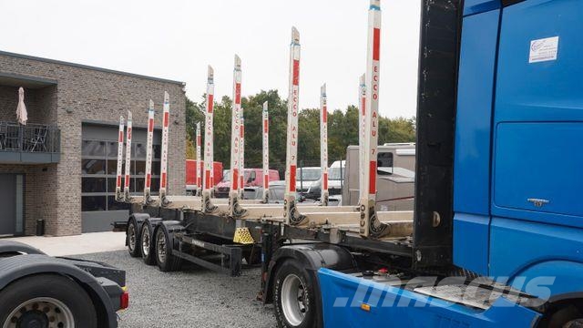 Schwarzmüller S1 Auflieger Holztransporter SAF-Achsen Lift Poluprikolice za stabla