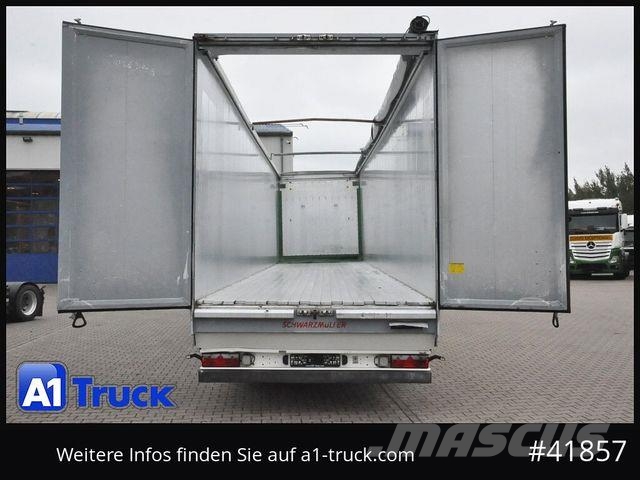 Schwarzmüller Schubboden, 90m³, CargoFloor 8mm, Noslēgtās piekabes