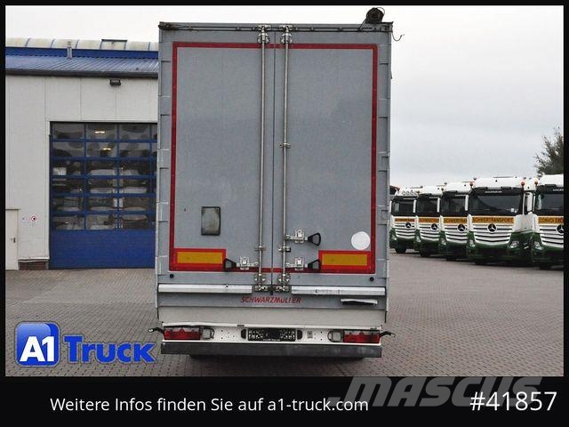 Schwarzmüller Schubboden, 90m³, CargoFloor 8mm, Noslēgtās piekabes