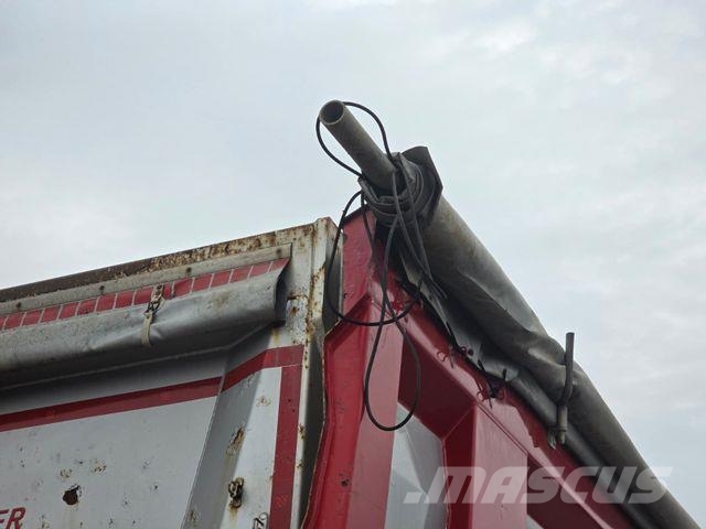 Schwarzmüller SK * KIPPER * BPW * HARDOX * STAHL * ROLLPLANE Kippladerauflieger