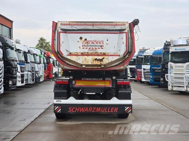 Schwarzmüller SK * KIPPER * BPW * HARDOX * STAHL * ROLLPLANE Kippladerauflieger