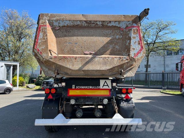 Schwarzmüller SK Stahlmulde 24m³ Lift-Achse Kippers