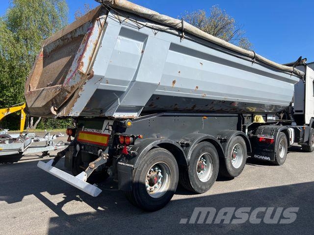 Schwarzmüller SK Stahlmulde 24m³ Lift-Achse Kippers