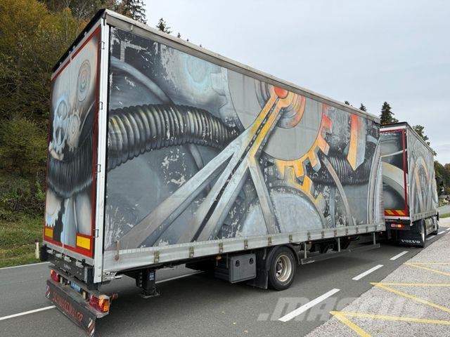 Schwarzmüller T SERIE 99 TANDEM ANHÄNGER 23500 KILOMETER Reboques com cortinas laterais