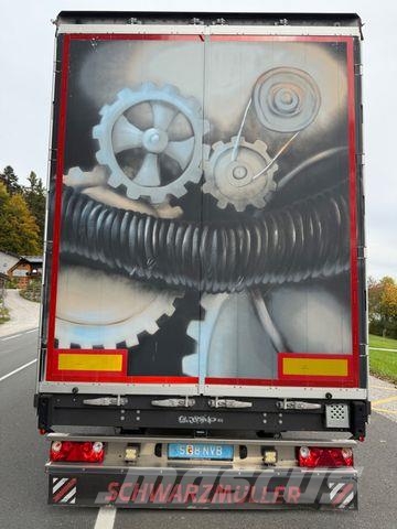 Schwarzmüller T SERIE 99 TANDEM ANHÄNGER 23500 KILOMETER Reboques com cortinas laterais