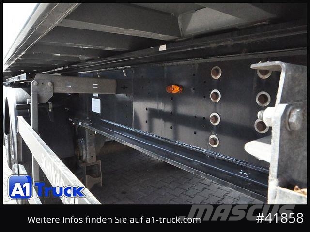 Schwarzmüller Vollalu, Lift Kombitür, 54m³ Palettenbreite, Benne semi remorque