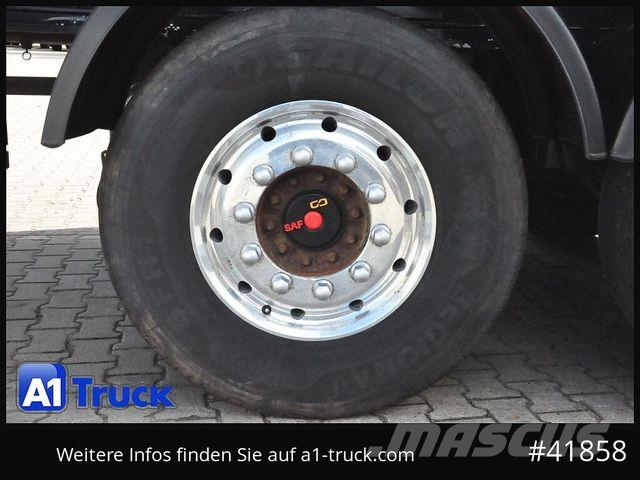 Schwarzmüller Vollalu, Lift Kombitür, 54m³ Palettenbreite, Benne semi remorque