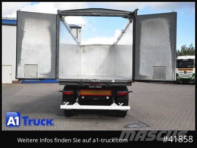 Schwarzmüller Vollalu, Lift Kombitür, 54m³ Palettenbreite, Benne semi remorque