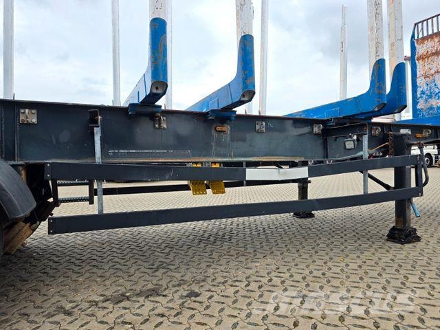 Schwarzmüller Y203 | Alu-Felgen | Liftachse Semirremolque de transporte de madera