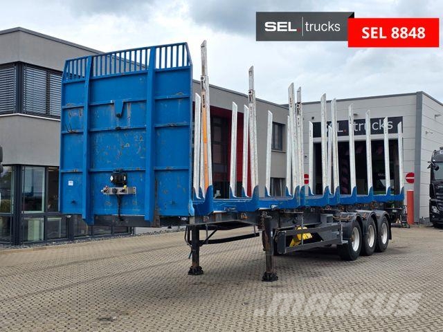 Schwarzmüller Y203 | Alu-Felgen | Liftachse Semirremolque de transporte de madera