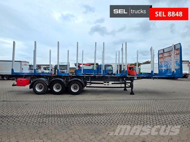 Schwarzmüller Y203 | Alu-Felgen | Liftachse Semirremolque de transporte de madera