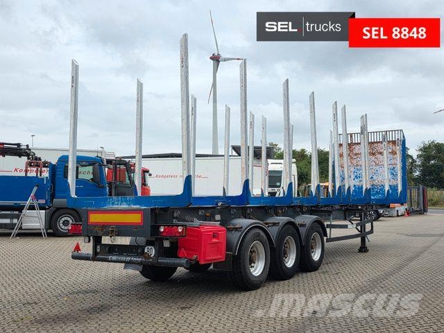 Schwarzmüller Y203 | Alu-Felgen | Liftachse Semirremolque de transporte de madera