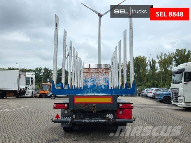 Schwarzmüller Y203 | Alu-Felgen | Liftachse Semirremolque de transporte de madera