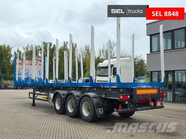 Schwarzmüller Y203 | Alu-Felgen | Liftachse Semirremolque de transporte de madera