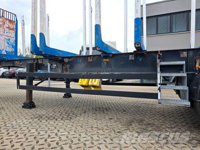 Schwarzmüller Y203 | Alu-Felgen | Liftachse Semirremolque de transporte de madera