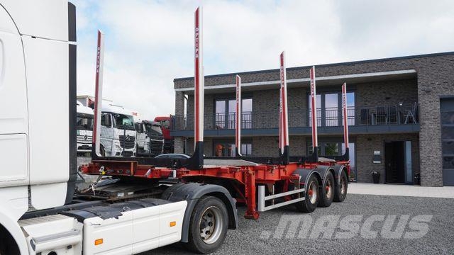 SDC Trailers Holztransporter Holzanhänger Holztransportauflieger