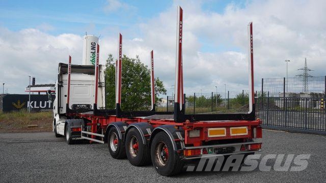 SDC Trailers Holztransporter Holzanhänger Holztransportauflieger