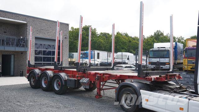 SDC Trailers Holztransporter Holzanhänger Holztransportauflieger
