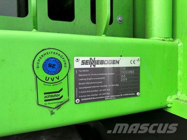 Sennebogen 730E Wheeled excavators