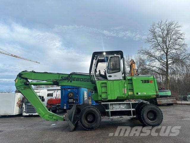 Sennebogen 735E Wheeled excavators