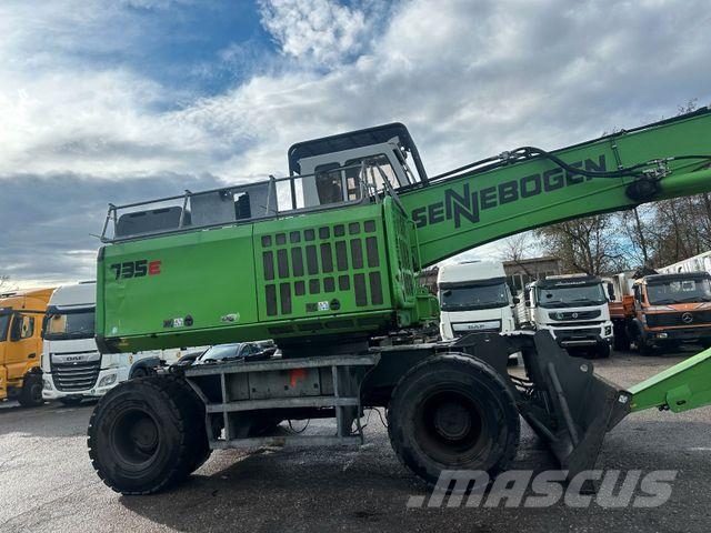 Sennebogen 735E Wheeled excavators